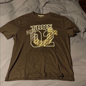 True Religion Black Graphic T-Shirt for Men